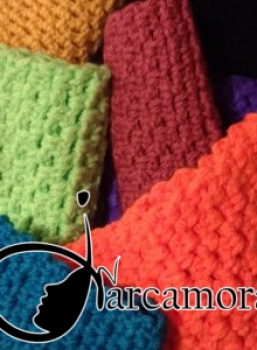 Técnica para tejer una Bufanda Calada con punto Reja – Crochet DIY –